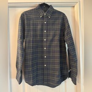 Ralph Lauren Blue and Yellow Plaid Shirt